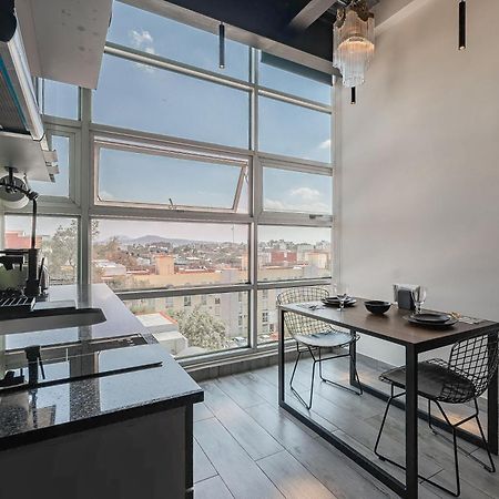 The Jungle Loft Tropical Comfort In A Centric Location With Kitchen 멕시코 시 외부 사진