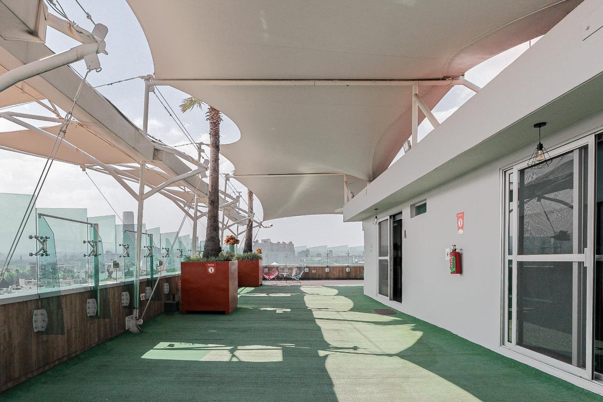 The Jungle Loft Tropical Comfort In A Centric Location With Kitchen 멕시코 시 외부 사진